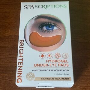 NWOT SpaScriptions 4-Pair Hydrogel Under-Eye Pads